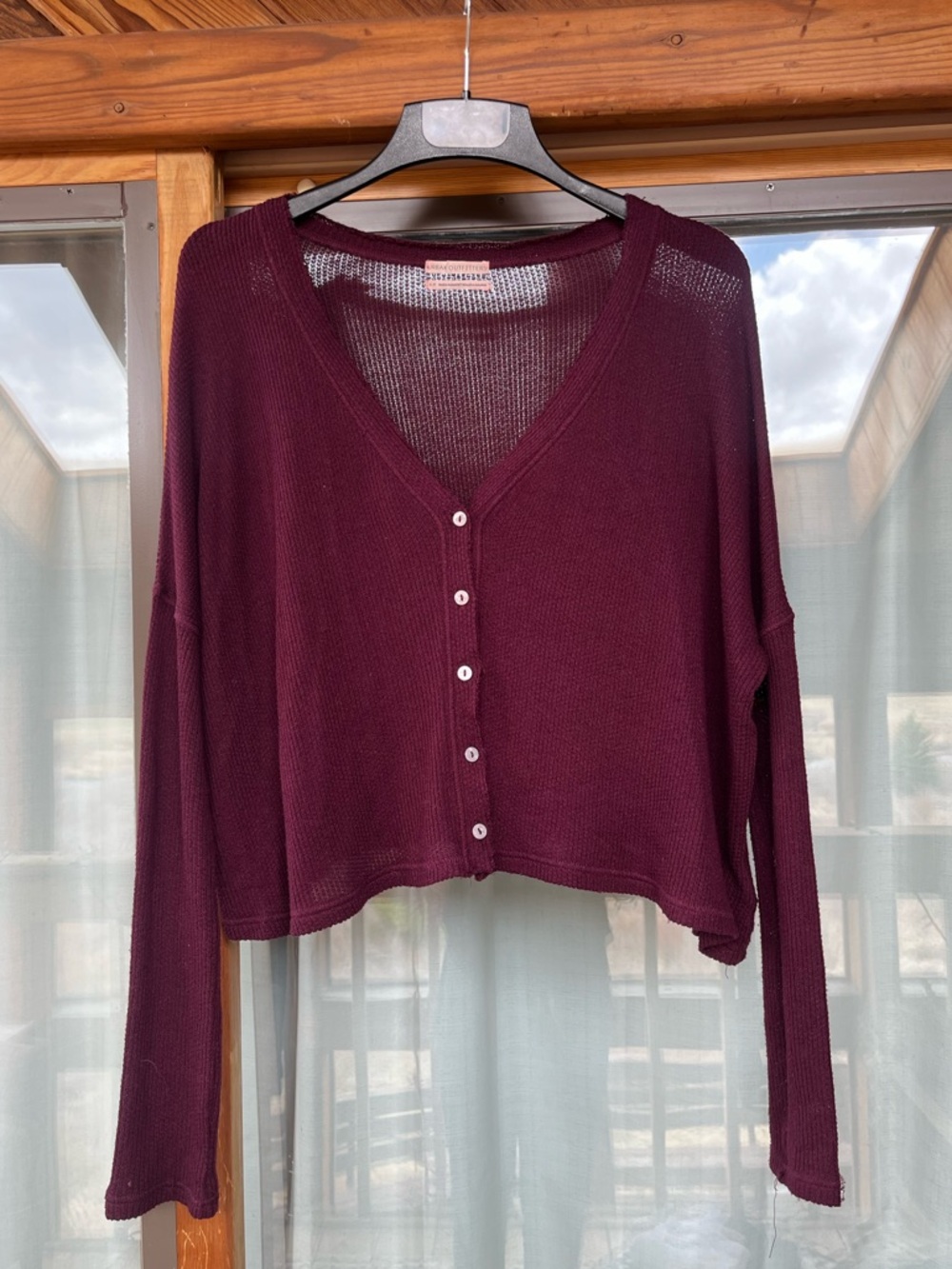 Urban Outfitters Cardigan - Plum